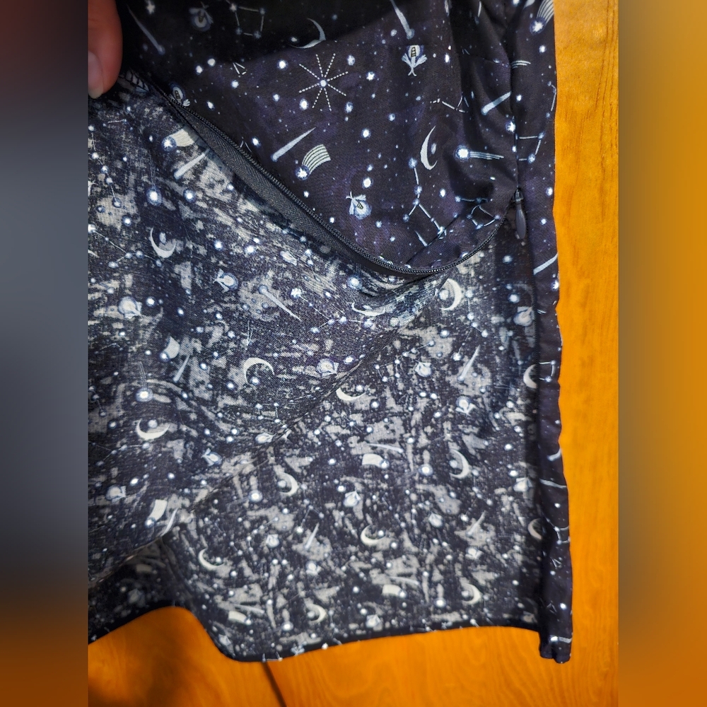 Blue Celestial Print Shirt - Worn Once - Picture 3 of 3